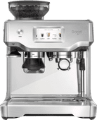 Sage the Barista Touch Stainless Steel Coffee machine with beans