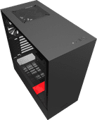 NZXT H510 Schwarz/Rot Computergehäuse