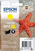 Epson 603XL Cartridge Yellow Cartridge for Epson Expression Home printers