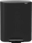 Brabantia Bo Pedal Bin 2x 30L Matte Black Top 10 bestselling trash cans