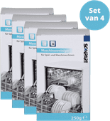 Scanpart Dishwasher and Washing Machine Cleaner 4 units Cleaner