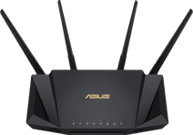 ASUS RT-AX58U WiFi solution for studying at home in a student room