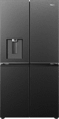 Haier HCR79F18CHMB Black American fridge