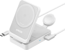 Anker Prime 3-in-1 MagGo Foldable Wireless Charger 15W White Apple Watch Wireless Charger