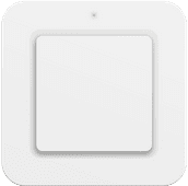 Kabelloser doppelter Wandschalter KlikAanKlikUit AWST-9000 Schalter