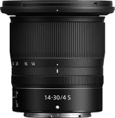 Nikon Nikkor Z 14-30mm f/4 S Lens for a mirrorless camera