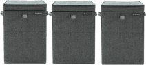 Brabantia Wäschebox Pepper Black 3er-Pack Wäschekorb