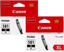 Canon CLI-581XL Cartridges Black Duo Pack Cartridge for the Canon PIXMA TR printers