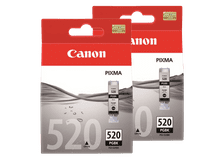 Canon PGI-520 Cartridges Photo Black Duo Pack Cartridge for the Canon PIXMA TR printers