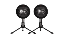 Blue Snowball Black Ice Duo Pack Podcast microphone