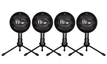 Blue Snowball Black Ice 4-pack Podcast microphone