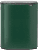 Brabantia Bo Touch Bin 2x 30 Liter Pine Green Brabantia Bo Mülleimer