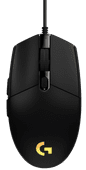 Logitech G203 Lightsync Gaming-Maus Schwarz Logitech G Gaming-Maus