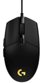 Logitech G203 Lightsync Gaming Mouse Black Gaming mouse