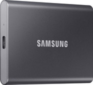 Samsung T7 Portable SSD 2TB Grau Externe Festplatte oder Speichermedium