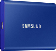Samsung T7 Portable SSD, 2 TB, Blau Geschäftliches Black Friday Angebot