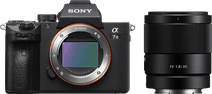 Sony A7III + FE 35mm f/1.8 Sony Vollformat-Systemkamera