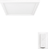 Philips Hue Aurelle Ceiling Lamp White Ambiance Square - Small Philips Hue white ambiance lamp