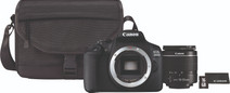 Canon EOS 2000D + 18-55mm f/3.5-5.6 DC III + Tasche + 16 GB Speicherkarte Spiegelreflexkamera