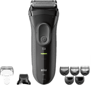 Braun Series 3+ 3000BT Grau Folienrasierer