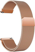Just in Case Samsung/Garmin Milanaise Armband Roségold 20 mm Uhrenarmband für Samsung