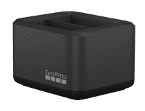 GoPro Dual Battery Charger + Battery (GoPro HERO 9 & 10 Black) Akku für GoPro Kamera