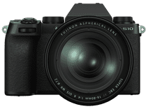 Fujifilm X-S10 Schwarz + XF 16-80mm f/4 R OIS WR Kamera mit WLAN