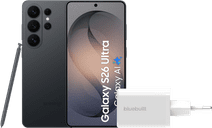 Samsung Galaxy S26 Ultra 1TB Schwarz 5G + BlueBuilt Ladegerät 65 Watt Weiß Samsung Galaxy S26 Ultra