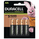 Duracell Recharge Ultra AA batteries 4 pieces Mini system accessories