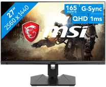 MSI Optix MAG274QRF-QD Gaming monitor with a high refresh rate