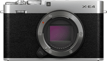Fujifilm X-E4 Gehäuse Silber Fujifilm Systemkamera