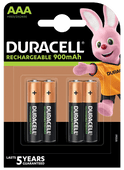 Duracell Recharge Ultra AAA batteries 4 pieces MP3 player accessory