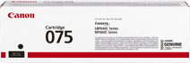 Canon 075 Toner Cartridge Black Toner cartridge for Canon printer