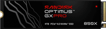 SANDISK Optimus GX PRO 850X 4TB NVMe-SSD mit Kühlkörper SanDisk Optimus GX Pro interne SSD