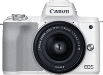 Canon EOS M50 Mark II Weiß + EF-M 15¿45 mm f/3.5¿6.3 IS STM Weiß Canon EOS M50 Mark II