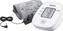 Omron X2 Basic + AC Adapter Blutdruckmessgerät für den Oberarm