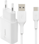 Belkin Ouick Charge Ladegerät 18 W + USB-A auf USB-C-Kabel OnePlus Ladegerät