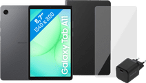 Samsung Galaxy Tab A11 8,7 Zoll 128GB Wi-Fi Grau + Komplett Zubehörset Tablet für die ganze Familie