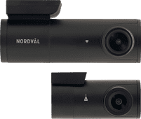 Nordväl DC102 Dashcam 2CH 2K + WLAN 32 GB Dashcam oder Dashboard-Kamera