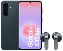 Samsung Galaxy A37 256GB Dunkelgrün 5G + Samsung Galaxy Buds4 Schwarz Smartphone-Set