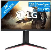 LG UltraGear 24GN65R-B Antireflexionsbildschirm