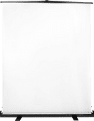 StudioKing-Roll-Up-Hintergrundschirm FB-150200FW 150 x 200 cm Weiß Hintergrundsystem
