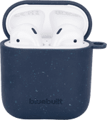 BlueBuilt Cover for AirPods Gen 1/2 Compostable Dark Blue Case for earbuds