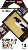 Fujifilm instax mini Film Contact (10 sheets) Photo paper for instant camera