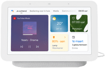 Google Nest Hub 2 Chalk Google Home Lautsprecher