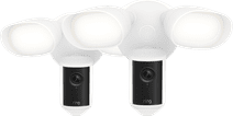 Ring Floodlight Kamera Wired Pro 2. Generation Weiß Doppelpack Ring Floodlight Überwachungskamera