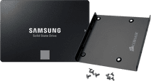 Samsung 870 EVO 2,5 Inch 1 TB + Corsair SSD Mounting Bracket Interne SSD