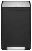 EKO X-Cube 45L Black Large trash can