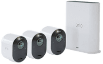 Arlo Ultra 2 Überwachungskamera 4K Weiß 3er-Pack Cloud-Kamera