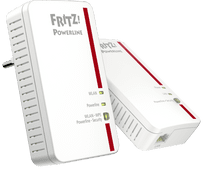 FRITZ! Powerline 1240E WLAN Set Powerline adapter with WiFi